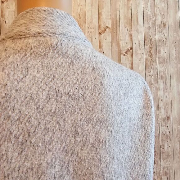 Express Comfy Long Open Jacket Coat Gray Small Petite- Great Condition - Picture 8 of 10